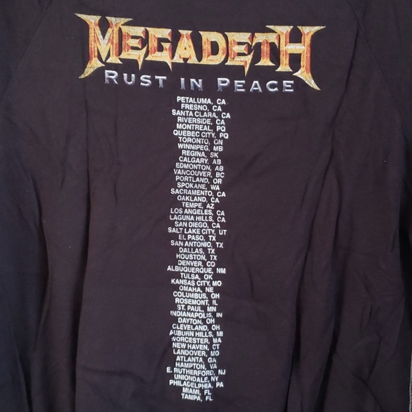 MEGADEATH SHIRT - Picture 4 of 4